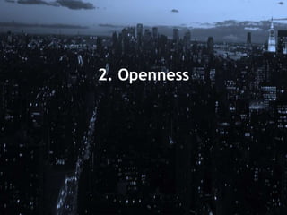 2. Openness
 