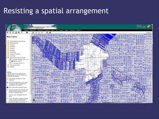 Resisting a spatial arrangement
 