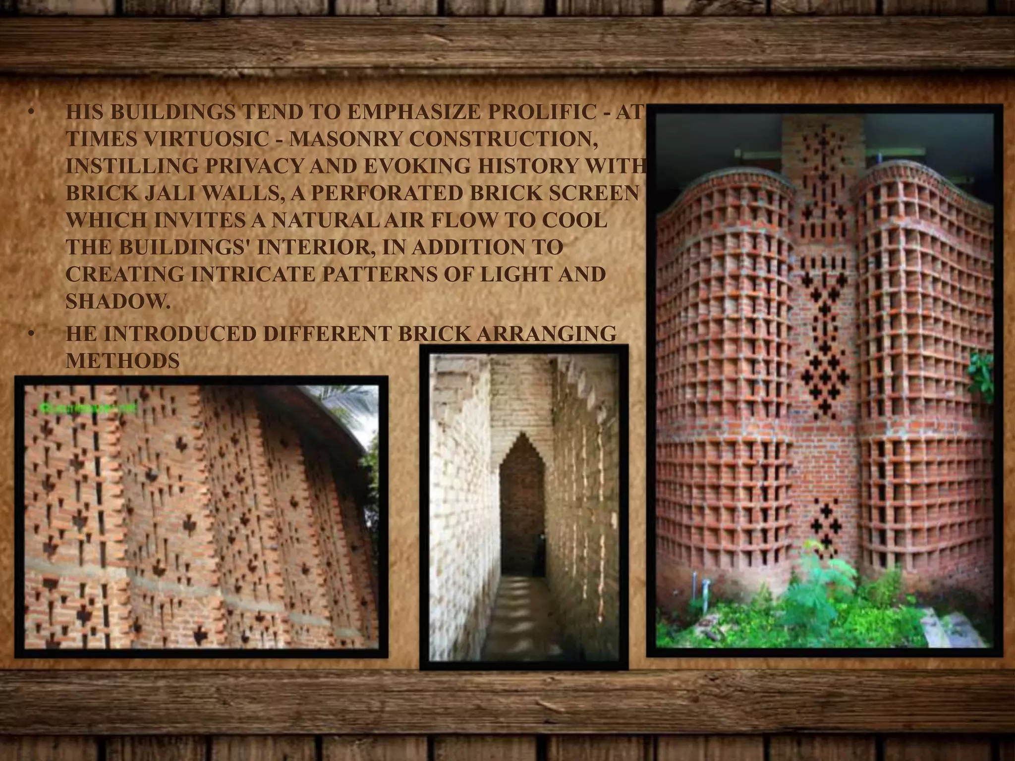 Laurie baker, the brick master of Kerala | PPTX