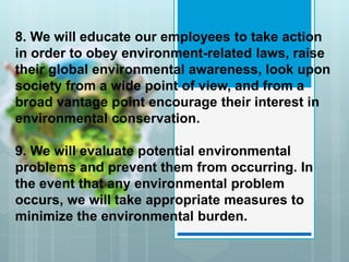 The Event Environment Problem Laurie Flores (environmental conservation and action) | PPTX