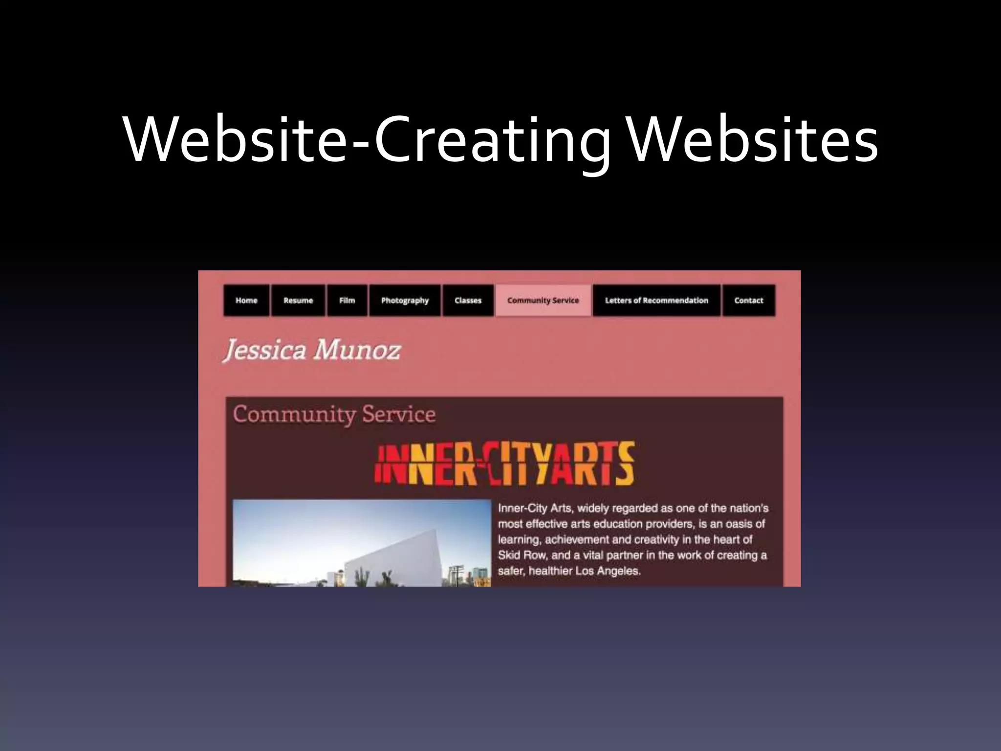 Website-CreatingWebsites
 