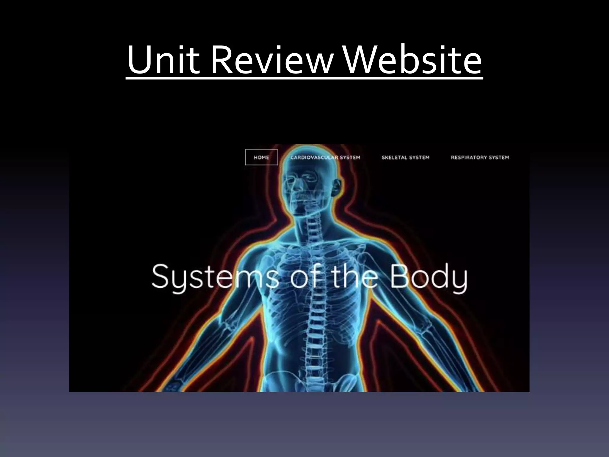 Unit ReviewWebsite
 