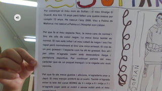 L'autoretrat. text descriptiu.