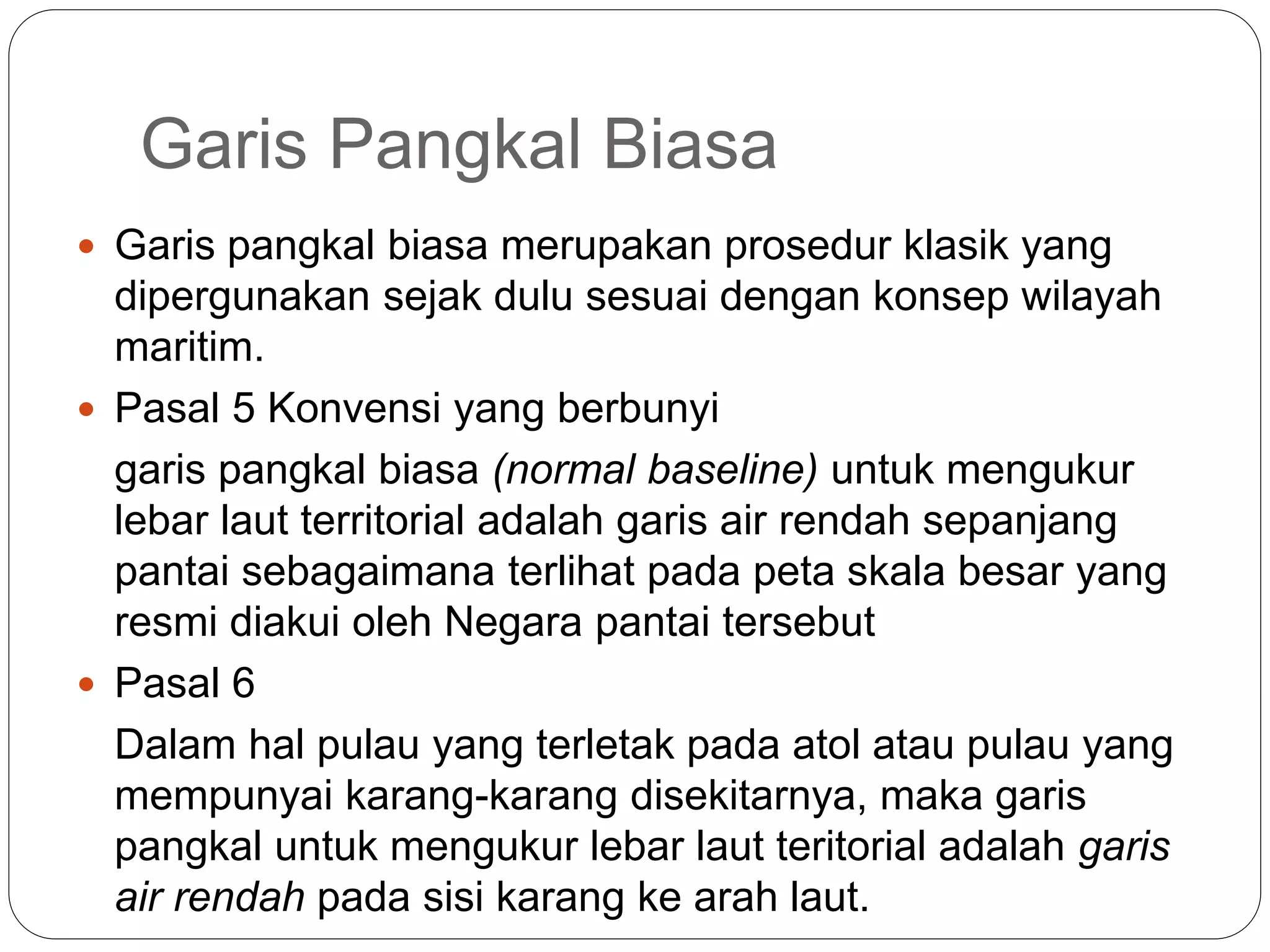 Laut territorial_hukum internasional | PPTX