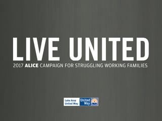 Lake Area United Way : Campaign for Working Families