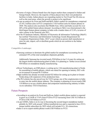 Lava International Unlisted shares Overview | PDF
