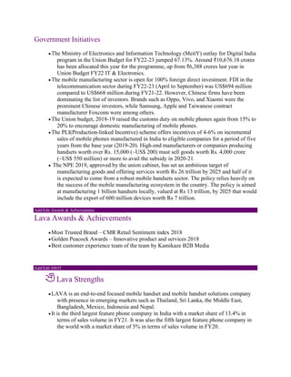 Lava International Unlisted shares Overview | PDF