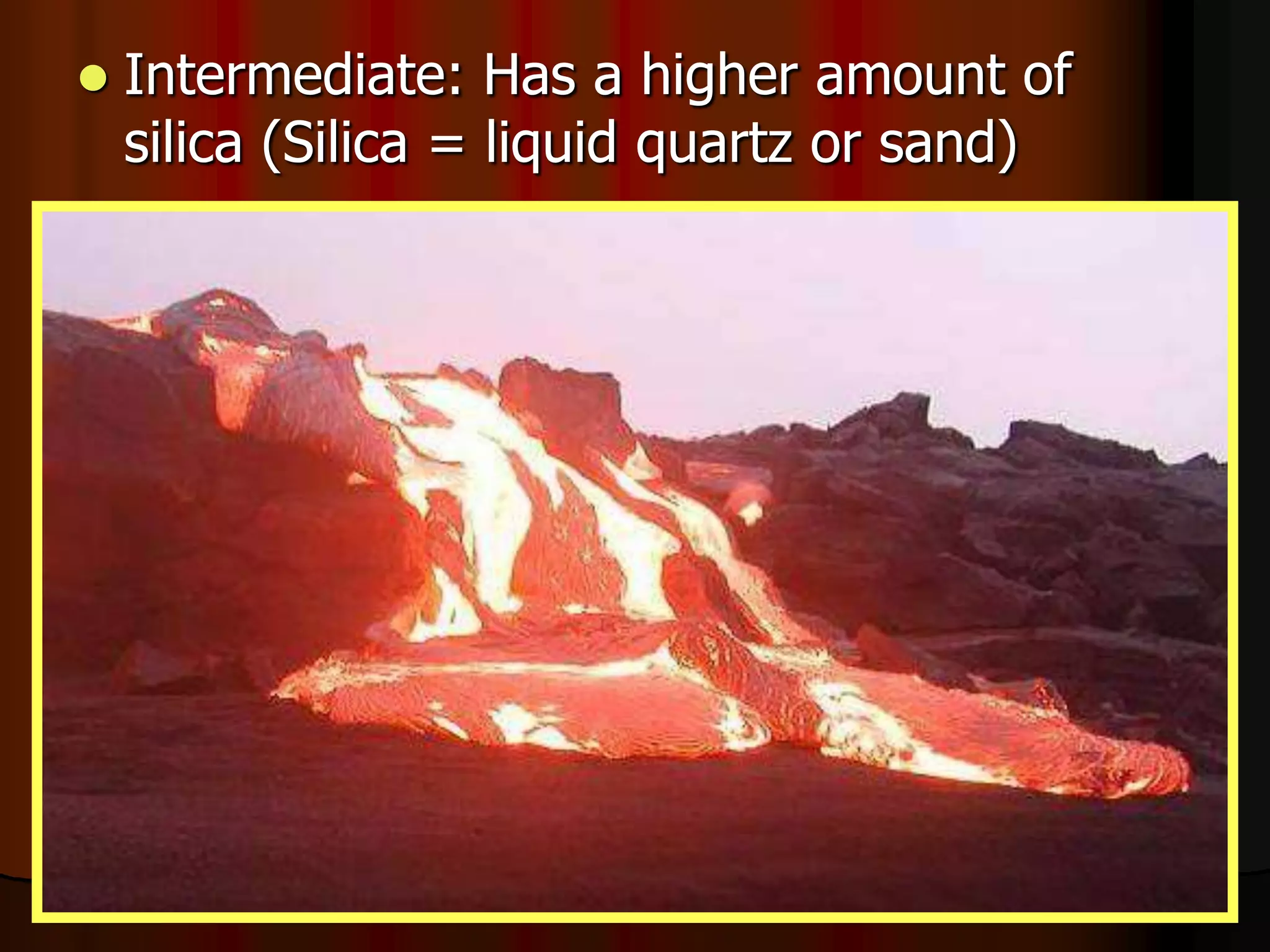 Lava and Viscosity Earth Science Lesson PowerPoint | PPTX
