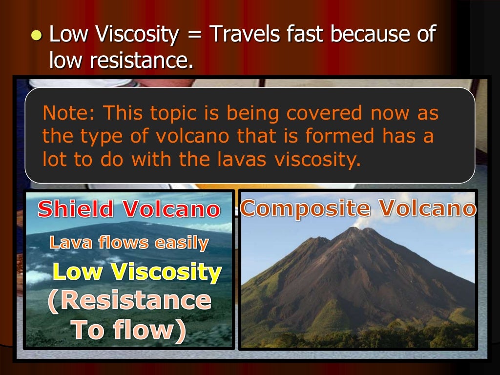 Lava and Viscosity Earth Science Lesson PowerPoint