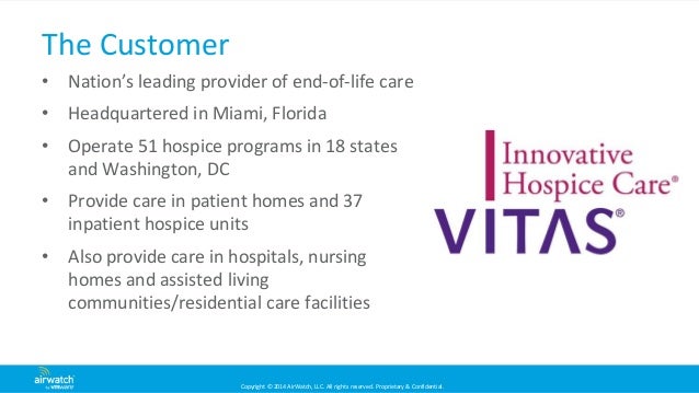 lavacon 20014 case study securing mobile content at vitas vitas hospice