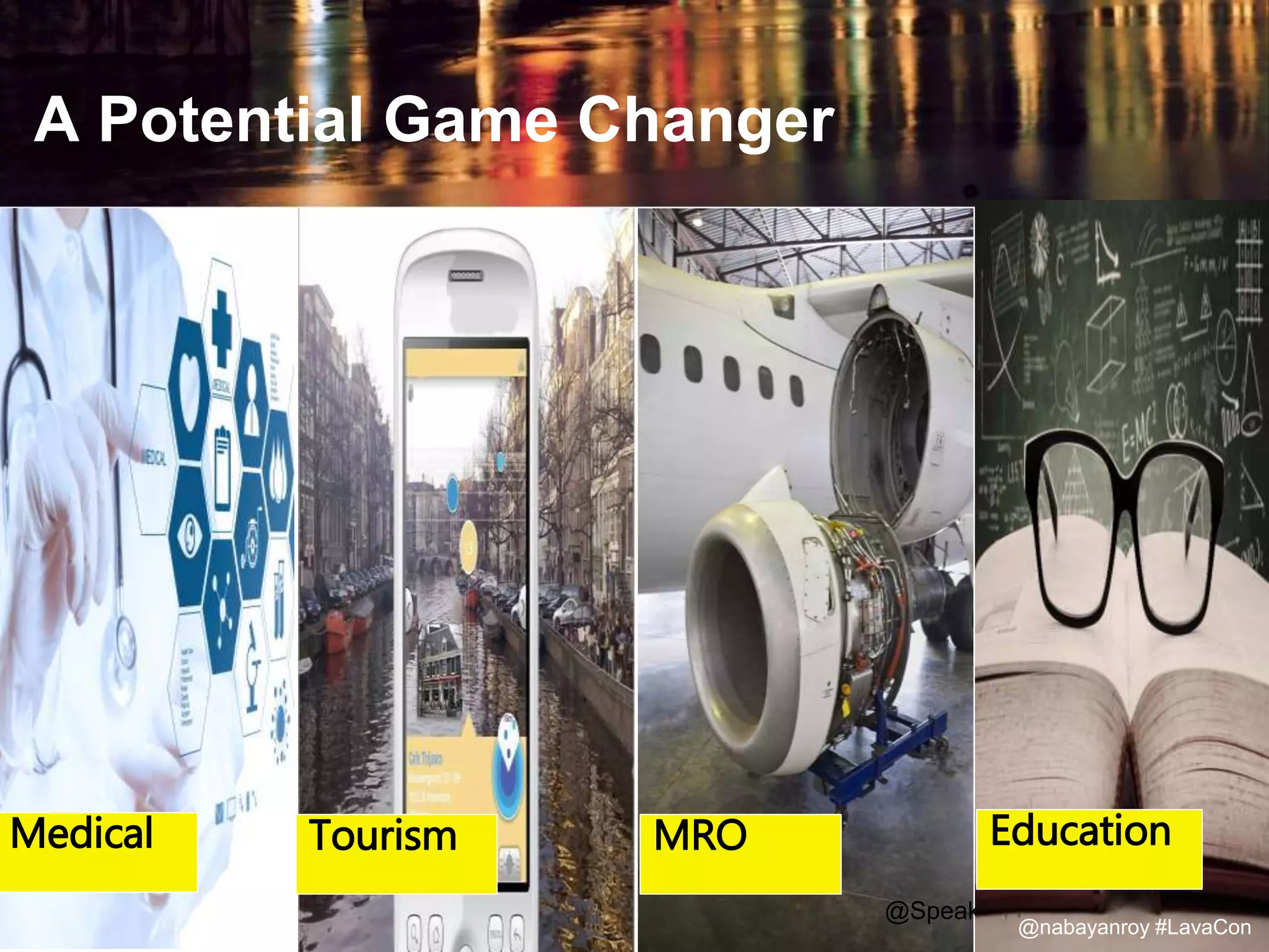 A Potential Game Changer
@Speaker Hashtag @LavaCon
Medical Tourism MRO Education
@nabayanroy #LavaCon
 