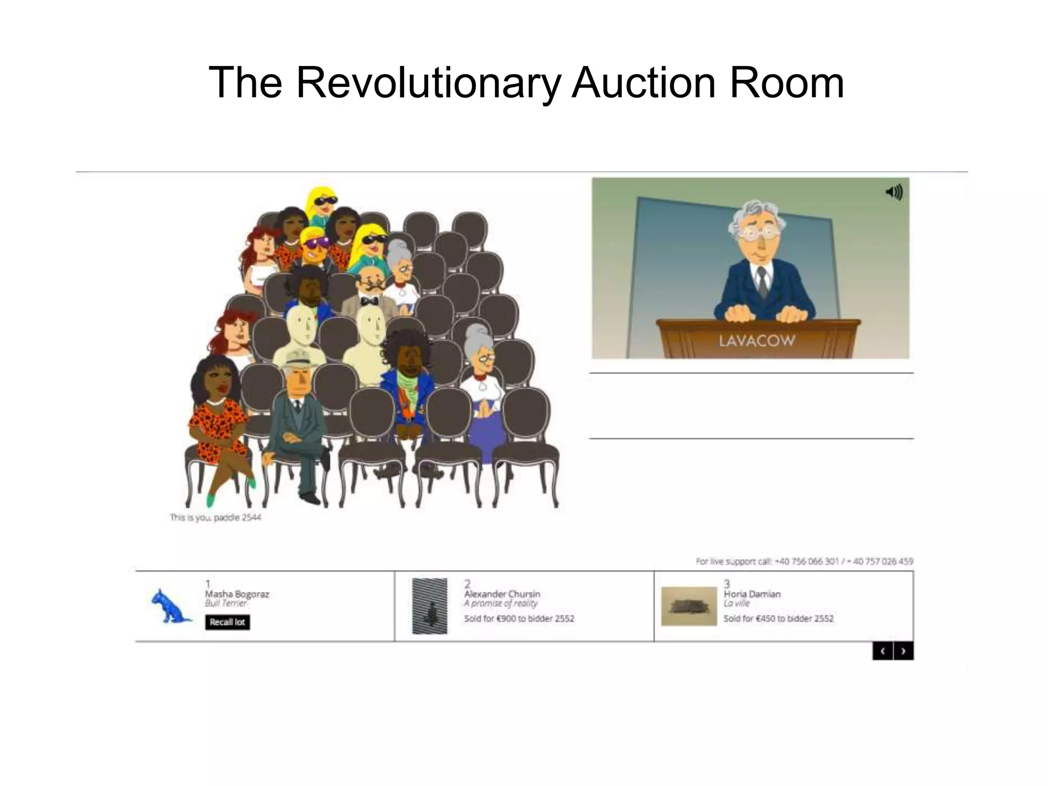 The Revolutionary Auction Room
 