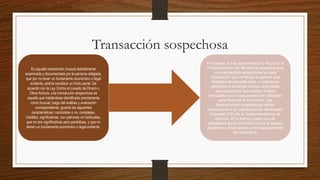 El lavado de dinero en GUATEMALA y la ley del Terrorismo | PPTX