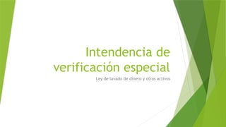 EL LAVADO DE DINERO EN GUATEMALA y la LEY del Terrorismo | PPTX