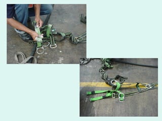 Lavado eslingas jabon ph neutro