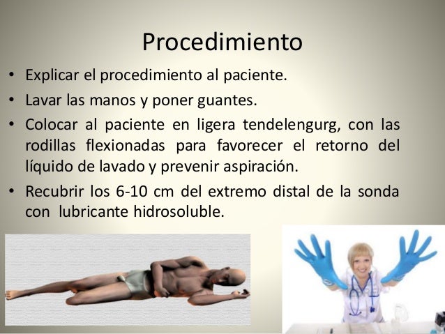 Lavado gastrico