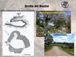 Grotta del Busine
Rilievo topografico della grotta del Busine
Bosco attiguo a Godotto di sotto
Godotto di sotto
 