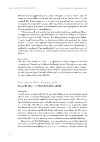 Archaeological Report - Lavally, Co. Galway (Ireland) | PDF
