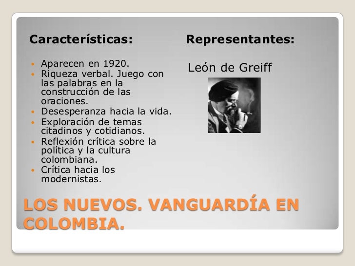 vanguardismo octavo LITERATURA DE LAS VANGUARDIAS vanguardismo octavo LITERATURA DE LAS VANGUARDIAS