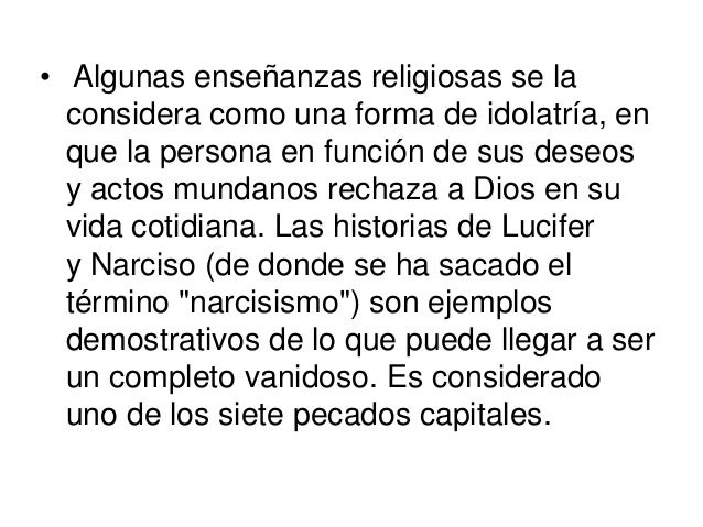 la vanidad no es de dios la vanidad la vanidad no es de dios la vanidad