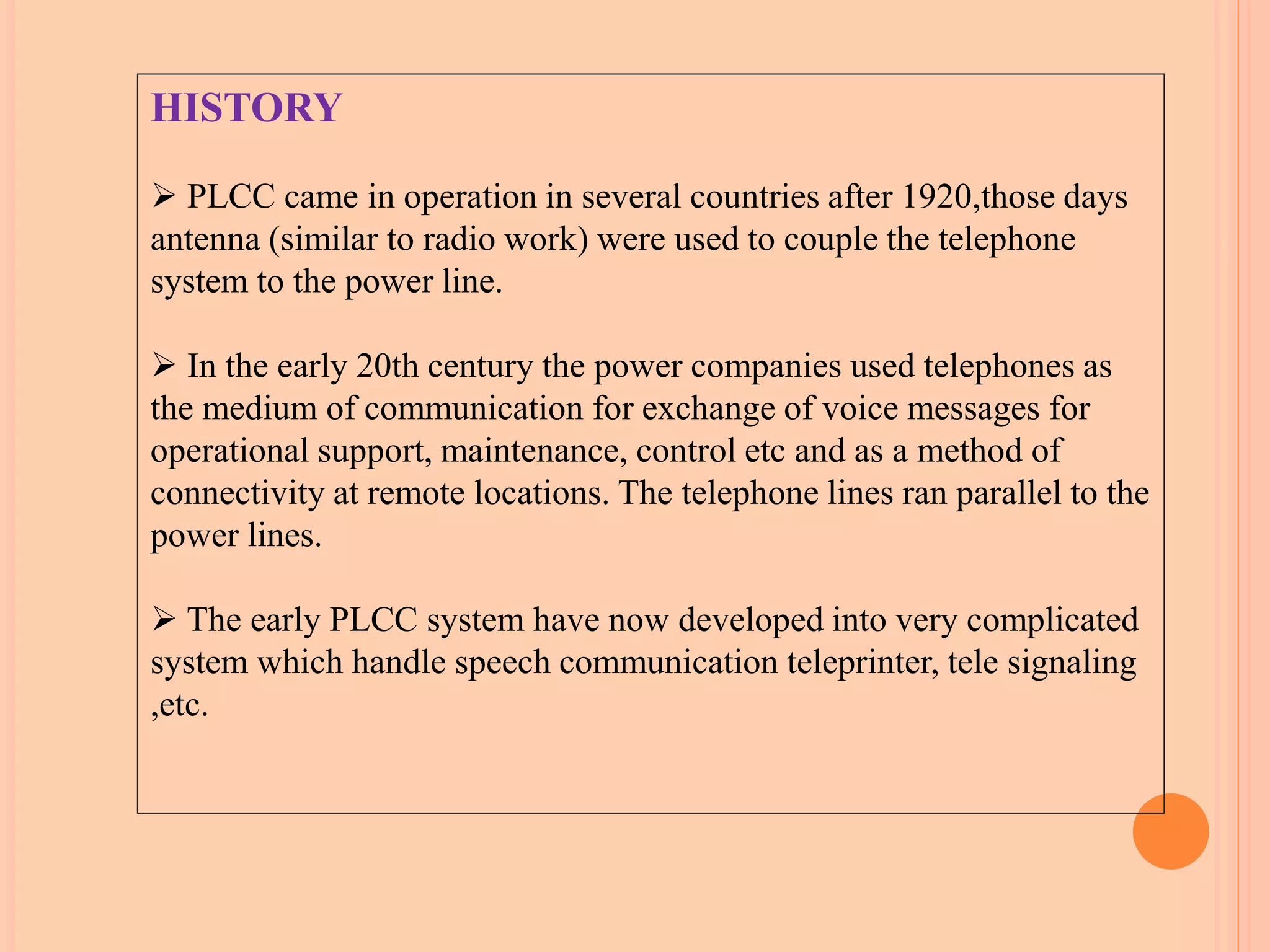 power line carrier communication | PPT