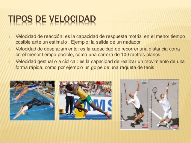 La velocidad