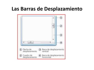 Las Barras de Desplazamiento