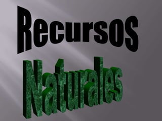 RecursosNaturales