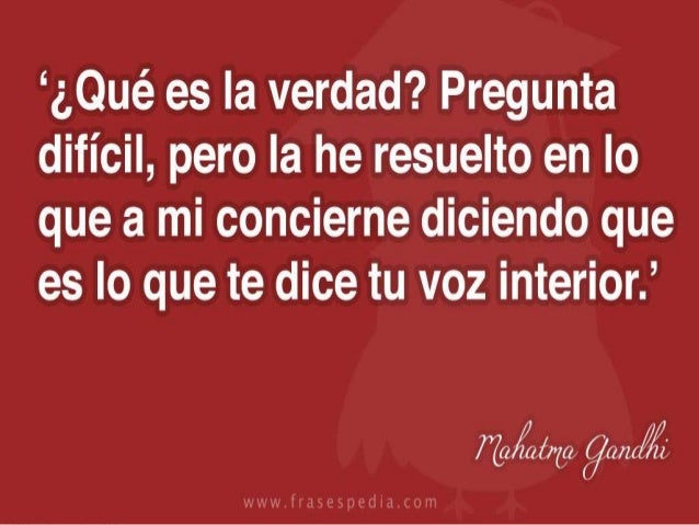 La verdad
