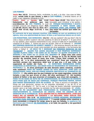 4


LOS POBRES
Jesús Mar 10:21 Entonces Jesús, mirándole, le amó, y le dijo: Una cosa te falta:
anda, vende todo lo que ti...