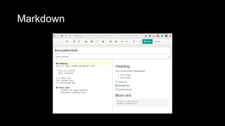 Markdown
 