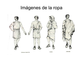 La vestimenta de los hombres griegos