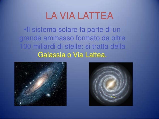 La via lattea