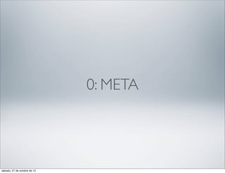 0: META




sábado, 27 de octubre de 12
 