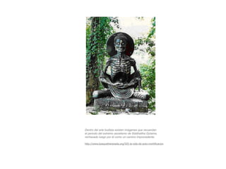Dentro del arte budista existen imágenes que recuerda
n

el periodo del extremo ascetismo de Siddhattha Gotama
,

rechazado luego por él como un camino improcedente
.

http://www.bosquetheravada.org/505-la-vida-de-auto-mortificacion
 