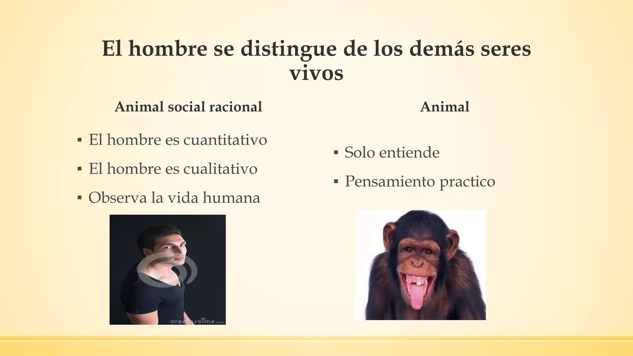 La vida del ser humano en la sociedad | PPTX