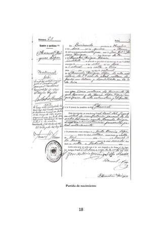 18
Partida de nacimiento
 