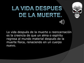 Creen en que existe la vida después de la muerte? - Quora