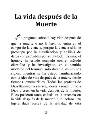 La Vida después de Muerte (la verdad en El Islam) | PDF
