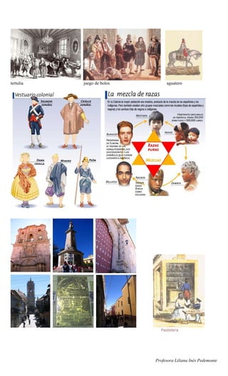 tertulia   juego de bolos        aguatero




                              Pastelera




                            Profesora Liliana Inés Pedemonte
 