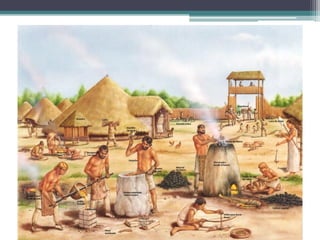 2.3. El arte
• La humanidad prehistórica también
  nos ha dejado numerosas muestras
  de arte mobiliar.
• Se trata principalmente de
  reproducciones de animales,
  bastones grabados, colgantes de
  hueso o marfil y pequeñas
  esculturas femeninas (Venus
  paleolíticas).
                       Venus de Willendorf
 