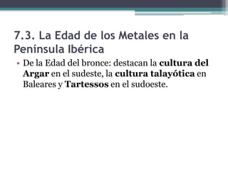 3.1. Economía y sociedad
• ¿Cómo era la
  sociedad?
 ▫ Al haber más alimentos
   aumenta la población y
   surgen diferencias
   entre las personas por
   la propiedad o riqueza.
 ▫ Se produce una división
   del trabajo: están los
   agricultores, ganaderos,
   cazadores, artesanos, etc.
 