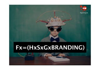 #gamingcw




Fx=(HxSxGxBRANDING)
 