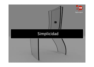 #gamingcw




Mecánica
 Simplicidad
 