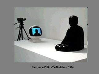 Nam June Paik, «TV-Buddha», 1974   