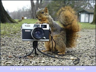 ET MAINTENANT UNE PHOTO DE TOI BISOU
 