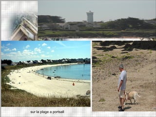 sur la plage a portsall
 