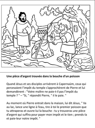 La Vie De Jésus Pour Les Enfants - Cahier De Coloriage