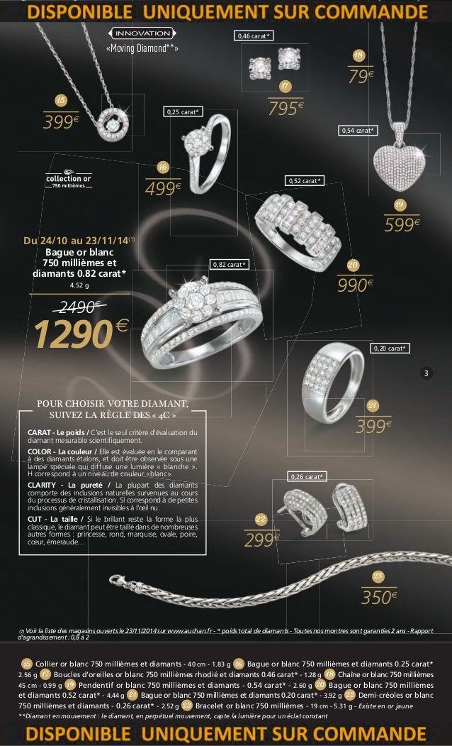 La Vie En Or Bague Diamant