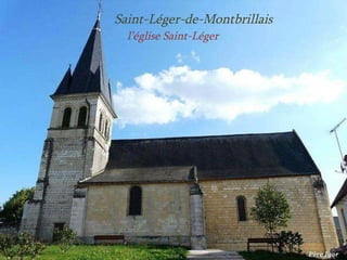 Saint-Léger-de-Montbrillais  l’église Saint-Léger 